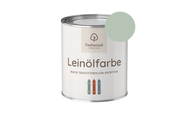 Leinölfarbe olive